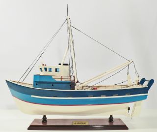 Holz Schiffsmodell La Confiance, 61CM Modellschiff
