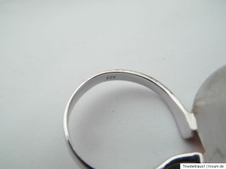 Außergewöhnlicher Bernstein Silber Ring,925 gestempelt,DESIGNER