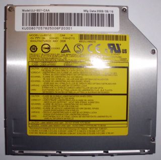 Original UJ 857 C DVD Brenner Notebook Laufwerk UltraSlim IDE ohne