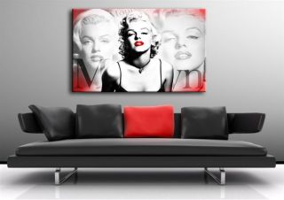 Marilyn Monroe Bild Leinwandbild Poster auf Leinwand Bild Gemälde