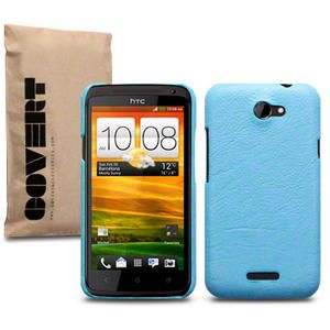 Covert Branded PU Leather Back Cover Case For HTC One X Leopard