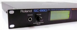 Roland SC880 SC 880 Soundmodul Expander Top Zustand + GEWÄHR