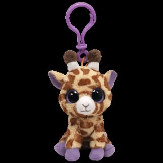TY Beanie Boos Safari Giraffe Boos Key Clip