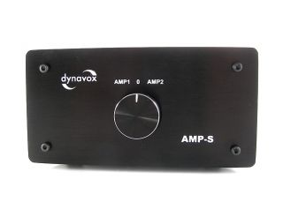Dynavox AMP S Verstärker Umschalter schwarz  NEU
