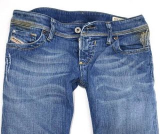 Diesel Lowky Stretch Jeans Vintage Jeanshose Damenjeans W27L34 wash