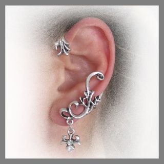 Gothic Vintage Elfen Fantasy Ohrklemme Ohrschmuck Ohrring ear cuff