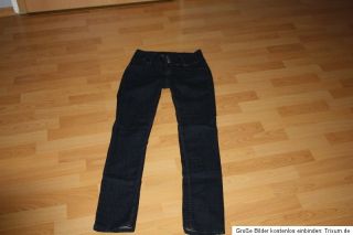 Röhrenjeans Gr. 38 dunkelblau