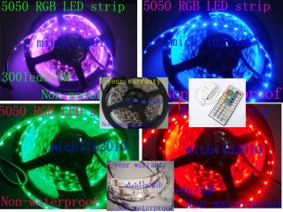 5M 10M 150/300 LED 5050 SMD RGB Streifen Leiste nicht Wasserdicht mit