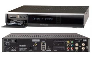 Kathrein UFS 913 HD Twin Sat Receiver inkl. 1 TB ext. Festplatte