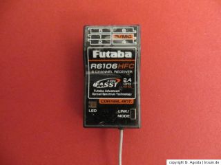 FUTABA R6106 HFC 6 KANAL 2,4 GHz EMPFÄNGER