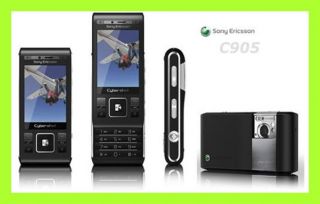 Sony Ericsson C905 Cyber shot Handy night black  8,1 Megapixel  kein