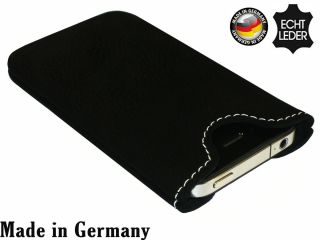 Nokia Lumia 920 Leder Tasche schwarz Handytasche Case Hülle Cover