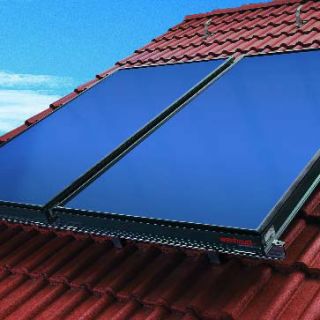 Weishaupt Solaranlage 13m² 910L Solar Paket Aufdach H24