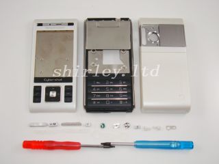 Weiß Neu Sony Ericsson C905 Gehäuse Tastatur Cover