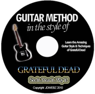Grateful Dead Guitar Tab Software Lesson CD + BONUSES