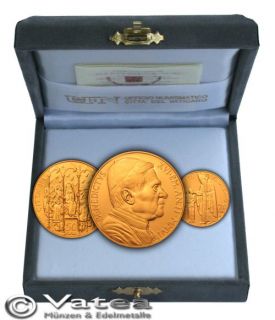 Vatikan 20 & 50 Euro Goldmünze 2006 Firmung Gold PP