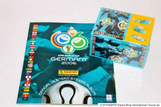 Panini WC WM Germany 2006 – 1 x BOX DISPLAY sealed/OVP + LEERALBUM