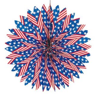 American 50´s USA Party Set, Stars & Stripes Deko Amerika 50er