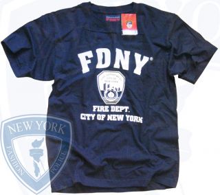 FDNY T SHIRT NEW YORK FEUERWEHR ORIGINAL HEMD M