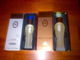 PREMIER DEAD SEA,CONCENTRATED FACIAL SERUM and EYE SERUM ,BRAND NEW