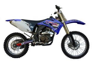 MTX250YA Cross Dirt Bike Enduro 250cc 4Takt Blau Neu