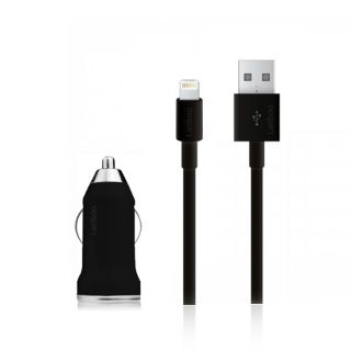 KFZ Auto USB Adapter Lightning iPhone 5 Datenkabel Ladekabel