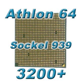 Athlon 64 3200+ CPU ADA3200DAA4BW Sockel 939 2.0 Ghz Prozessor