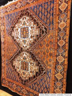 Antiker alter AFSCHARI KAZAK Carpet Orient Teppich Tappeto Tapis Rug