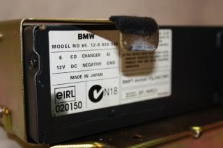 BMW E39 5er E46 3er E53 X5 CD Wechsler Changer 6 Fach 65.12   6908948