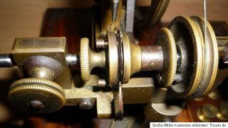 antike Wälzmaschine, Räder Wälzmaschine Uhrmacher Werkzeug