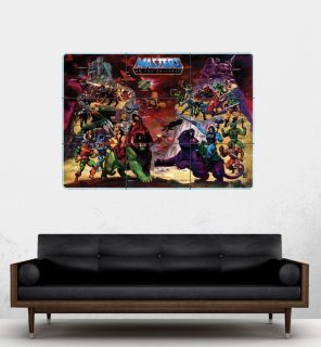MASTERS OF THE UNIVERSE GIANT HE MAN POSTER ART PE165