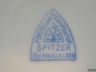 Porzellanmanufaktur SPITZER Dieringhausen   Ragout   Terrine