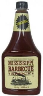 Mississippi Barbecue Sauce   Original (1814g) (0.77 Euro pro 100g