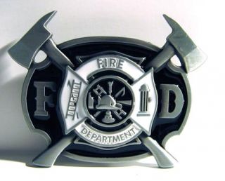 Fire Department Buckle, US  Feuerwehr Logo, Firefighter