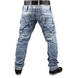 CIPO&BAXX Herren Jeans C 989 Hose Clubwear EYECATCHER Alle Größen 2