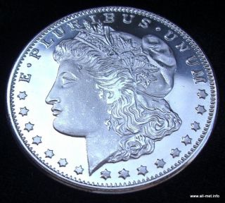 Morgan Dollar 1oz.tr 999fine silver Silberbarren NEU