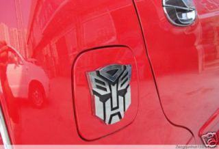 Transformatoren Emblem Badge Sticker Chrome Autobot 3D