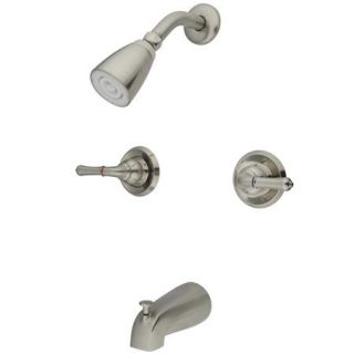Elements of Design EB248 Magellan Tub and Shower Faucet, Two Handles