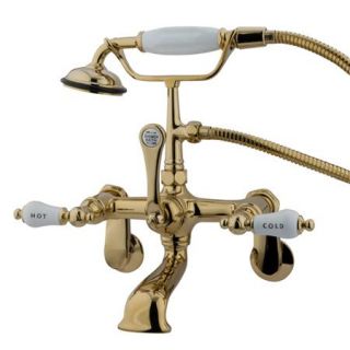 Elements of Design DT0512CL Hot Springs Wall Mount Clawfoot Tub Filler