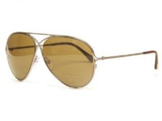 com NEW TOM FORD FORD TF142 PETER 10J SILVER AVIATORS 2009 Clothing