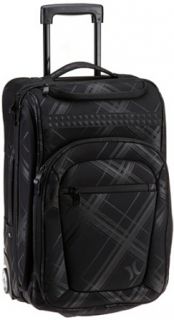 Hurley Mens Manzana Carry On Luggage, Black, One Size
