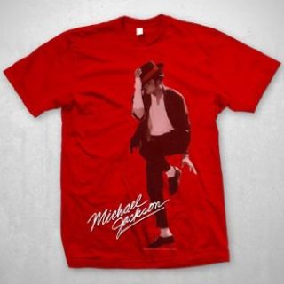 Michael Jackson   Red Dancer At Large Mens S/S T Shirt In