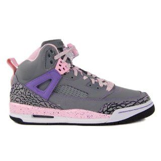 Kids Nike Jordan Spizike 535712 028 Cool Grey Liquid Pink Purple