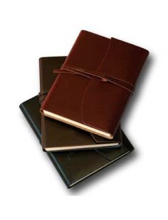 Leather Bound Travel Journal Clothing