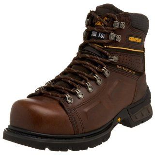 Caterpillar Mens Endure Super Duty 6 Steel Lace To Toe Boot Shoes