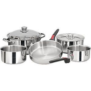 Magma Nestable Stainless Steel Cookware (Set of 10