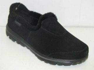 com Womens Skechers Walking Shoes Go Walk   Toasty   Black Shoes