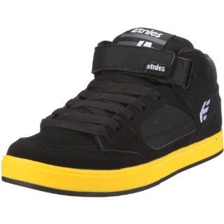 com etnies Mens Number Mid Skate Shoe,Black/Yellow,11.5 M US Shoes