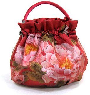 Korean Traditional Flower Design Tote Bag Shoes