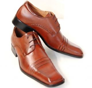 Majestic Mens Oxford Dress Shoes Brown 12 Shoes
